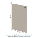 Ver imagem 5 de Armário de Canto 60cm Módulo Frame CabeCasa MadeiraOriginals Bege/Acácia/Arenas