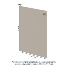 Armário de Canto 60cm Módulo Frame CabeCasa MadeiraMadeira - 5