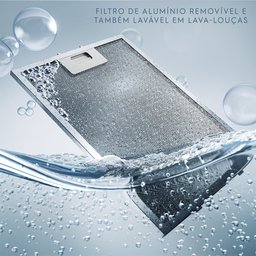 Depurador de Ar Electrolux 60cm Retrátil Efficient com Luz de Led, De6rx - 7