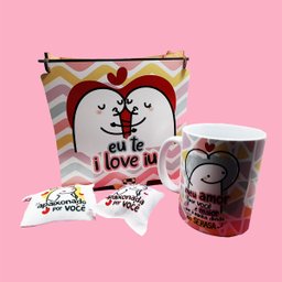 Caixa Flork Presente Dia dos Namorados com Caneca Bento - 2