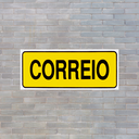 Ver imagem 3 de Combo 3 Placas De Sinalização Correio 20x7 Acesso - P-35 F9e