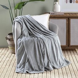 Manta Cobertor Queen Siberia Flannel Microfibra - Flint - 3