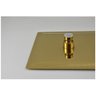 Ducha Chuveiro Slim Dourado 20x20 Quadrado Suporte Parede Banho Piscina Banheiro Area Externa - 7