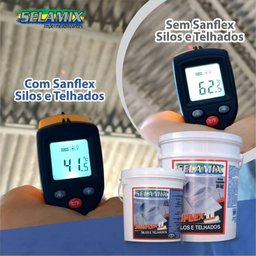 Sanflex Silos e Telhados Branco 3,6kg - 9