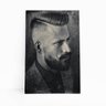 Quadro Barbearia Fotografia Vintage Retro Canvas 140x90cm - 1