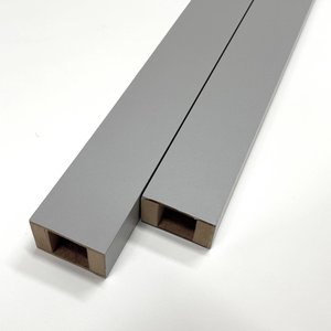 Brise Mdf Talatto 01 Unid. 274x6x4cm Larg. - Cinza
