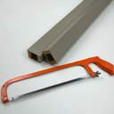 Ver imagem 4 de Brise MDF Talatto 01 Unid. 274x6,5x4cm Larg. - Cinza