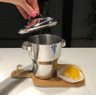 Panela Para Fazer Cuscuz Cuscuzeira Compatível Com Fogão Indução Aço Inoxidável 1,3 Litros Forma Ino - 9
