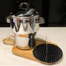 Panela Para Fazer Cuscuz Cuscuzeira Compatível Com Fogão Indução Aço Inoxidável 1,3 Litros Forma Ino - 7