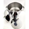 Panela Para Fazer Cuscuz Cuscuzeira Compatível Com Fogão Indução Aço Inoxidável 1,3 Litros Forma Ino - 5