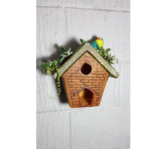 Casinha Porta Flores Para Parede Ou Muro