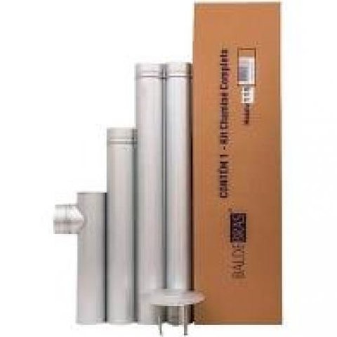 Chaminé Kit Completo Comprimento 3,50 Metros