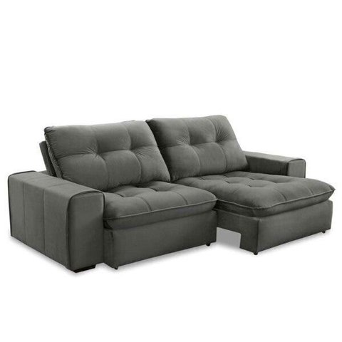 Sofá Burgos 2,30M - Cinza