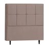 Poltrona + Cabeceira Queen 160Cm Platinum Decor Nude - 2