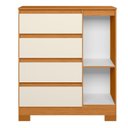 Ver imagem 4 de Cômoda Sapateira Infantil 01 Porta e 04 Gavetas Olímpia