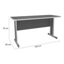 Ver imagem 2 de Mesa de Escritório Versátil 1150 Itapuã - Kappesberg