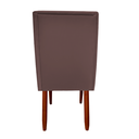 Ver imagem 4 de Cadeira Para Sala de Jantar Lizz Pés Palito Veludo Rosê D'Classe Decor