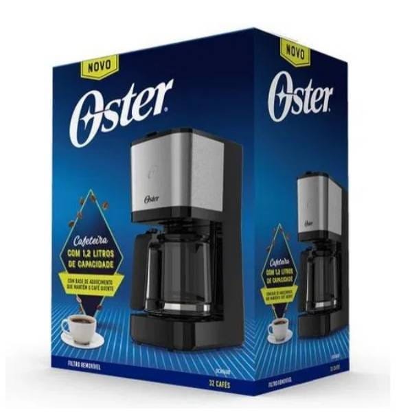 Cafeteira Oster OCAF600 127V quadrada 1.2L - 5