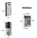 Ver imagem 2 de Fechadura Digital Inteligente Imab D120 Cor Prata Rolete com Gateway