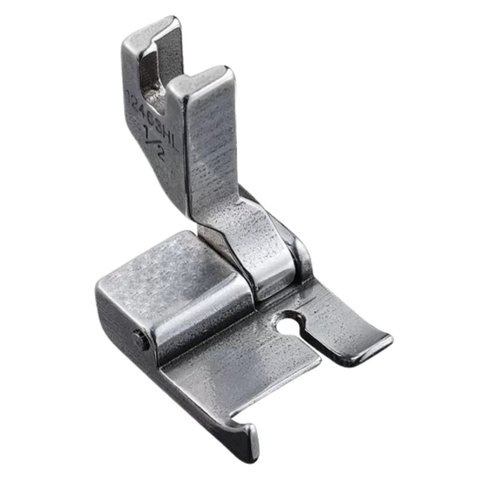Kit 05 Pé Calcador Pesponto Guia Fixo Reta Industrial Esquerdo 12,7mm - 12463 1/2 Lh - P818l