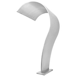 Cascata Para Piscina Inox High Tech Naja Média 80 cm Pratic - 3