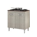 Ver imagem 2 de Balcão para Cooktop 4 e 5 Bocas 2 Portas Montana Hr Móveis