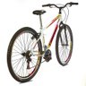 Bicicleta Tridal Evolution Mountain Bike Aro 29 36 Raios Freios V-brake - Branco - 3