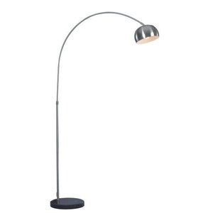 Luminária Chão Piso Arco Base Mármore 190cm LED Glee 801S-Pp