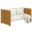Ver imagem 5 de Quarto de Bebê Zaki e Berço Americano Evolution 4 em 1 Areia Acetinado Savana com Colchão Gazin - Re