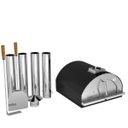 Ver imagem 2 de Forno de Pizza a Lenha Firenze Gourmet 610in Metávila Cinza/`Preto