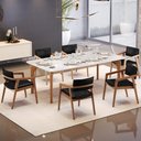Ver imagem 7 de Kit 03 Cadeiras para Sala de Jantar Estar Living Giorgia B04 Couríssimo Preto Brilho - Lyam Decor