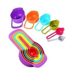 JOGO MEDIDORES COLORIDOS - 6PCS - 2