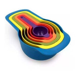JOGO MEDIDORES COLORIDOS - 6PCS - 5