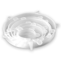 Jogo de Tampas para Vedação - Silicone - 6Pcs - 3