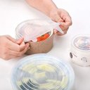 Ver imagem 2 de Jogo de Tampas para Vedação - Silicone - 6Pcs