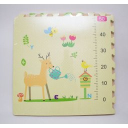 Tapete EVA Tatame Girafa Com Regua 60x60 cm 4 peças - 1