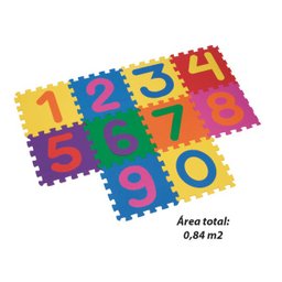 Tapete EVA Tatame Numerico 5 mm 10 Pecas Ligth - 3