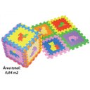 Ver imagem 1 de Tapete EVA Tatame Mamae e Filhote Fofinho 10 Pecas