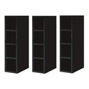 Ver imagem 3 de Kit 2 Un Nicho Garrafeiro Adega Porta Garrafas Preto Fosco