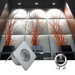 Mini Luminárias Embutidas Led 1W Iluminação Armarios Etc - 2
