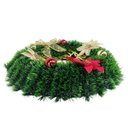 Ver mais imagens de Guirlanda Natal Grande Natalina Luxo Enfeite Porta Janela Vitrine Loja Comercio Shopping Decoraçao L