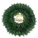 Ver imagem 7 de Guirlanda Natal Grande Natalina Luxo Enfeite Porta Janela Vitrine Loja Comercio Shopping Decoraçao L