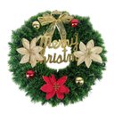 Ver imagem 1 de Guirlanda Natal Grande Natalina Luxo Enfeite Porta Janela Vitrine Loja Comercio Shopping Decoraçao L