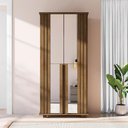 Ver imagem 1 de Sapateira Verona 2 Portas 6 Prateleiras 91cm MDF MDP Cinamomo RV Móveis