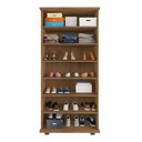 Ver imagem 2 de Sapateira Verona 2 Portas 6 Prateleiras 91cm MDF MDP Cinamomo RV Móveis