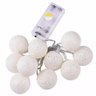 Luminária Cordão Fio De Luz 20 Bolas Bolhas 3M Led Decoração - 1