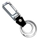 Ver imagem 1 de Chaveiro Luxo de Couro Legitimo Chave Carro Moto Mosquetao