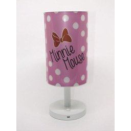 Luminária Infantil de Mesa Minnie Rosa - 3