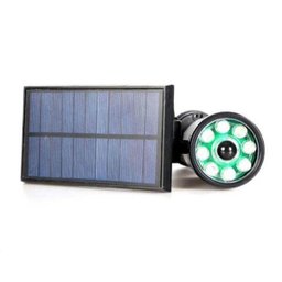 Luminária Solar Câmera Falsa Painel Recarregavel - 2