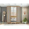 Guarda Roupa Gladiador 1.8 2p Espelho - Palladium Decor - 1